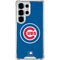 MLB Chicago Cubs - Solid Distressed Galaxy S25 Ultra Clear Case